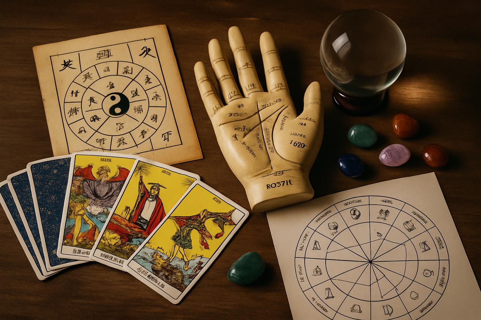 占いの種類一覧！タロット・手相・四柱推命など